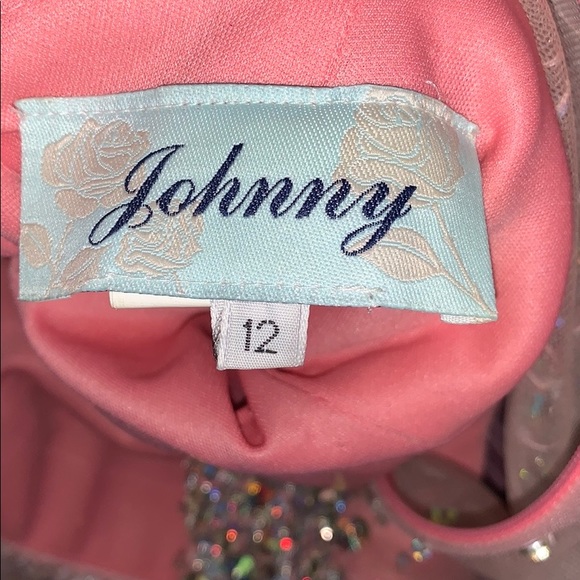 Pink Rhinestone Dress - Picture 6 of 6